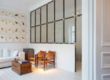 Mieszkanie w Sztokholmie - 53 m2 skandynawski styl, małe mieszkanie, mieszkanie w stylu skandynawskim, loft, styl industrialny