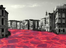 Jedna z prac prezentowanych na Biennale w Wenecji Jedna z prac prezentowanych na Biennale w Wenecji