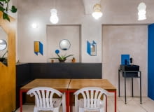 Bistro Rangji w Krakowie. Proj. Miastopracownia