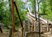 Urzeka: teren rekreacyjny nad Potokiem Oruńskim Urzeka: teren rekreacyjny nad Potokiem Oruńskim