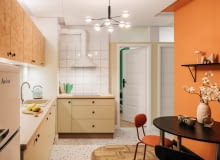 Woodeco dekory Art Deco PD7088, Kaszmirowy Beż PU1506 Woodeco dekory Art Deco PD7088, Kaszmirowy Beż PU1506