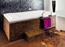 Osoby o ponadprzeciętnym wzroście powinny szukać niestandardowych rozwiązań - na przykład ten model wanny ma 200 cm długości Osoby o ponadprzeciętnym wzroście powinny szukać niestandardowych rozwiązań - na przykład ten model wanny ma 200 cm długości