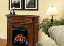 W Europie, Ameryce i Azji występuje około 15 gatunków orzecha. Najpopularniejsze to orzech czarny (amerykański), włoski i szary.<br/> Kominek elektryczny Troy, fornir orzechowy, Optiflame, 2090 zł