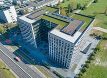 Biurowiec KREO w Krakowie. Proj. Q-arch Biurowiec KREO w Krakowie. Proj. Q-arch