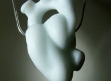 Wisiorek serce biżuteria, design, serce, walentynki