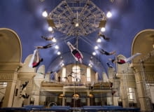 Quebeck, szkoła cyrkowa, kościół