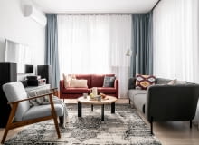 70-metrowe mieszkanie projektu Nom Studio 70-metrowe mieszkanie projektu Nom Studio