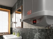 Jeśli w domu możemy podłączyć podgrzewacz wyłącznie do instalacji jednofazowej, wówczas należy wybrać urządzenie pojemnościowe. Gdy zaś w domu mamy instalację trójfazową, a domownicy (szczególnie rano i wieczorem) korzystają z kąpieli jeden po drugim, wtedy najlepiej zamontować przepływowy podgrzewacz wielopunktowy. ciepła woda,podgrzewacz wody