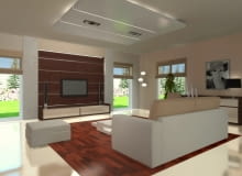 <B>Jeszcze niedawno zrywaliśmy wszystko co było na ścianach, kładliśmy gładzie i malowaliśmy je na jednolity kolor. Teraz gładka, jednorodna ściana wydaje się nudna, pospolita. Ozdóbmy ją czymś! Czym?</B><BR /> Projektanci zachęcają, aby na powrót ściany wykładać drewnem, tym razem nie w formie boazerii, ale fornirowanych paneli ściennych. <B>Jeszcze niedawno zrywaliśmy wszystko co było na ścianach, kładliśmy gładzie i malowaliśmy je na jednolity kolor. Teraz gładka, jednorodna ściana wydaje się nudna, pospolita. Ozdóbmy ją czymś! Czym?</B><BR /> Projektanci zachęcają, aby na powrót ściany wykładać drewnem, tym razem nie w formie boazerii, ale fornirowanych paneli ściennych.