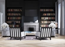 Apartament w Krakowie - salon; proj. Maciej Zień angel wawel, maciej zień, nowoczesne wnętrza, stylowe wnętrza