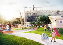 Wizualizacja tegorocznego ogrodu pokazowego. Projektant: Bartłomiej Gasparski, Palmett Markowe Ogrody S.C. Wizualizacja tegorocznego ogrodu pokazowego. Projektant: Bartłomiej Gasparski, Palmett Markowe Ogrody S.C.