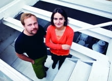 Marcin Garbacki i Karolina Tunajek z pracowni Projekt Praga