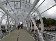 Kładka w Ustce Kładka w Ustce