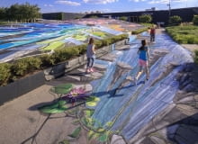 Ogrody na dachu Galerii Północnej w Warszawie Ogrody na dachu Galerii Północnej w Warszawie