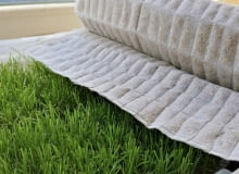 Biodegradowalna trawa z rolki