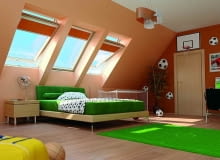 Umiejscowienie okien dachowych nie może utrudniać ich otwierania ani zamykania okna dachowe