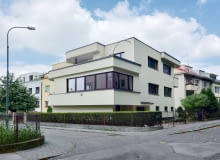 osiedle Novy Dum, widok współczesny, fot. Barbora i Karel Ponešovi, 2011 Pr vodce po brn'nském funkcionalismu. Projekt mapuj~c~ brn'nské architektonické d'dictv~.