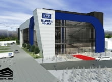 Nowa hala zdjęciowa TVP. Proj. Perspektywa Pracownia Projektowa Nowa hala zdjęciowa TVP. Proj. Perspektywa Pracownia Projektowa