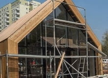 Służewski Dom Kultury w Warszawie, proj. WWAA 137kilo (zdjęcia z budowy)