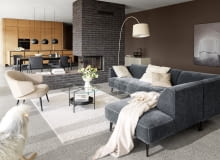 Podział mieszkania na strefy Podział mieszkania na strefy