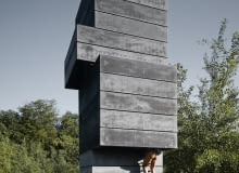 Jednoosobowa sauna z betonu Jednoosobowa sauna z betonu