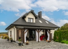 Blachodachówka Modus w Rytwianach - kolor brązowy