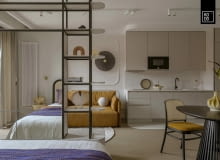 Nowoczesna aranżacja mieszkania, która zachwyca spójnością - projekt KODO Nowoczesna aranżacja mieszkania, która zachwyca spójnością - projekt KODO