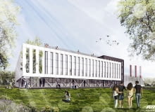 Hala 100-lecia AGH w Krakowie. Proj. ARP Manecki Hala 100-lecia AGH w Krakowie. Proj. ARP Manecki