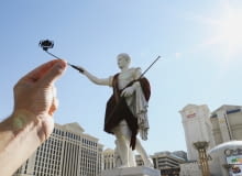 Selfie Cezara, Caesar's Palace, Las Vegas, USA Selfie Cezara, Caesar's Palace, Las Vegas, USA