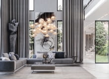 Aranżacja luksusowego domu projektu pracowni Tissu Aranżacja luksusowego domu projektu pracowni Tissu