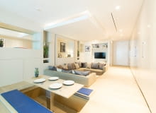 Mieszkanie "Yo! Home" zaprojektował Simon Woodroffe. Mieszkanie "Yo! Home" zaprojektował Simon Woodroffe.