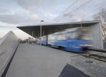 Zintegrowany Węzeł Przesiadkowy na potrzeby EURO 2012, we Wrocławiu, autorstwa Maćków Pracownia Projektowa we współpracy z Piotrem Fokczyńskim