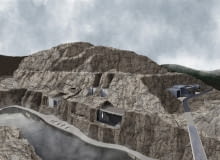 7. edycja konkursu Dyplom z Archicadem. I miejsce w kategorii "Dyplomów Inżynierskich". Autorka: Małgorzata Pająk, Temat: „Baseny termalne w odkrywkowej kopalni kwarcu na Izerskich Garbach” 7. edycja konkursu Dyplom z Archicadem. I miejsce w kategorii "Dyplomów Inżynierskich". Autorka: Małgorzata Pająk, Temat: „Baseny termalne w odkrywkowej kopalni kwarcu na Izerskich Garbach”