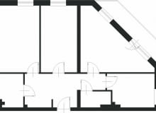 Trzypokojowe, 72 m kw., dla 3 osób