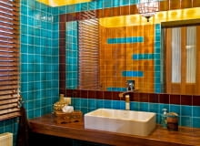 UWAGA ! PONOWNA PUBLIKACJA WYLACZNIE ZA ZGODA WLASCICIELI MICHALOWICE , DOM , WNETRZA , LAZIENKA STYLIZACJA HELENA RADZIEJOWSKA - SZWAJ FOT. PRZEMYSLAW ANDRUK PUBLIKACJA CZTERY KATY NR 12 (218) - 12 2009