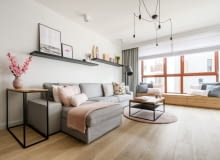 Wakacyjny klimat w mieszkaniu - wnętrza projektu Kate&Co Wakacyjny klimat w mieszkaniu - wnętrza projektu Kate&Co