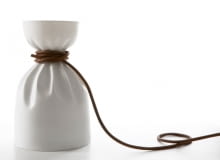 Lampa Crease, porcelana, design