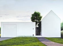 Projekt domu jednorodzinnego pod Wrocławiem, 2009 Projekt domu jednorodzinnego pod Wrocławiem, 2009