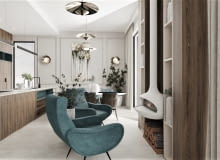 Dom pod Krakowem - aranżacja projektu pracowni Deer Design Dom pod Krakowem - aranżacja projektu pracowni Deer Design