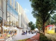 Galeria Młociny w Warszawie. Proj. Kuryłowicz & Associates i Chapman Taylor.