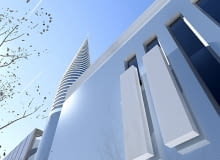 Ośrodek Kultury Muzułmańskiej zaprojektowała pracownia KAPS Architekci. Ośrodek Kultury Muzułmańskiej zaprojektowała pracownia KAPS Architekci.