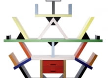 Regał Carlton, 1981, proj. Ettore Sottsass, producent: Memphis Regał Carlton, 1981, proj. Ettore Sottsass, producent: Memphis