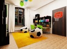 Projekt pokoju dla dwóch chłopców. pokój dziecięcy, meble dziecięce, projekt wnętrz, aranżacja wnętrz