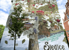 Antysmogowy mural w Gdańsku Antysmogowy mural w Gdańsku