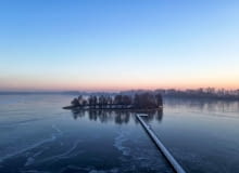 Pomost widokowy na Jeziorze Słupeckim. Proj. Paweł Grobelny Pomost widokowy na Jeziorze Słupeckim. Proj. Paweł Grobelny