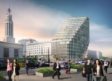 Tak ma wyglądać biurowiec Bałtyk przy Kaponierze