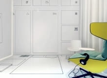 Wnętrze apartamentu ISPOT Wnętrze apartamentu ISPOT