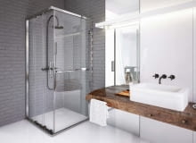 Kabina ULTRA, szkło, 90 x 90 cm, 2704 zł, Koło Kabina ULTRA, szkło, 90 x 90 cm, 2704 zł, Koło