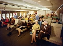 Boeing 747, samolot, podróże samolotem w latach 70.