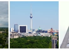 Panorama Berlina z Skylounge in der Gropiusstadt